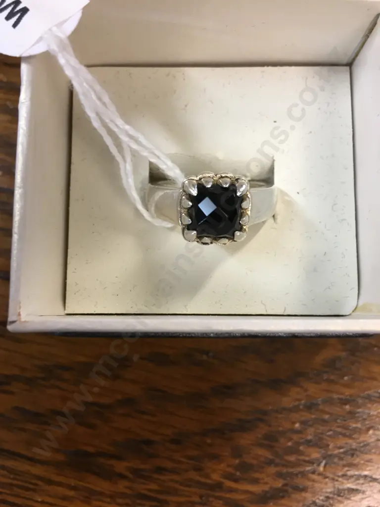 Stolen Girlfriends Club Baby Claw Ring Onyx Stamped 925 Image 1++